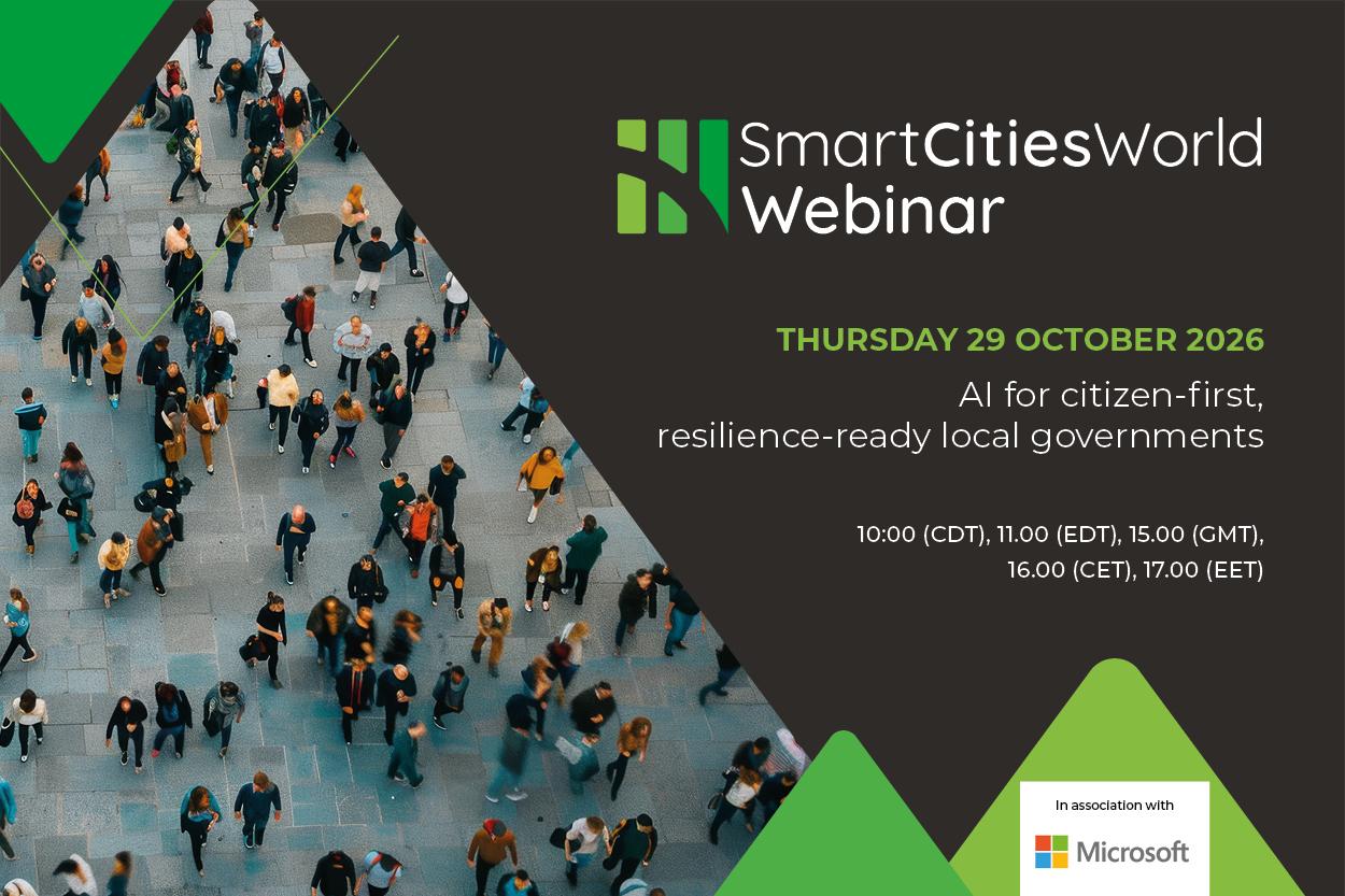 Webinar (29 Oct): AI for citizen-first, resilience-ready local governments