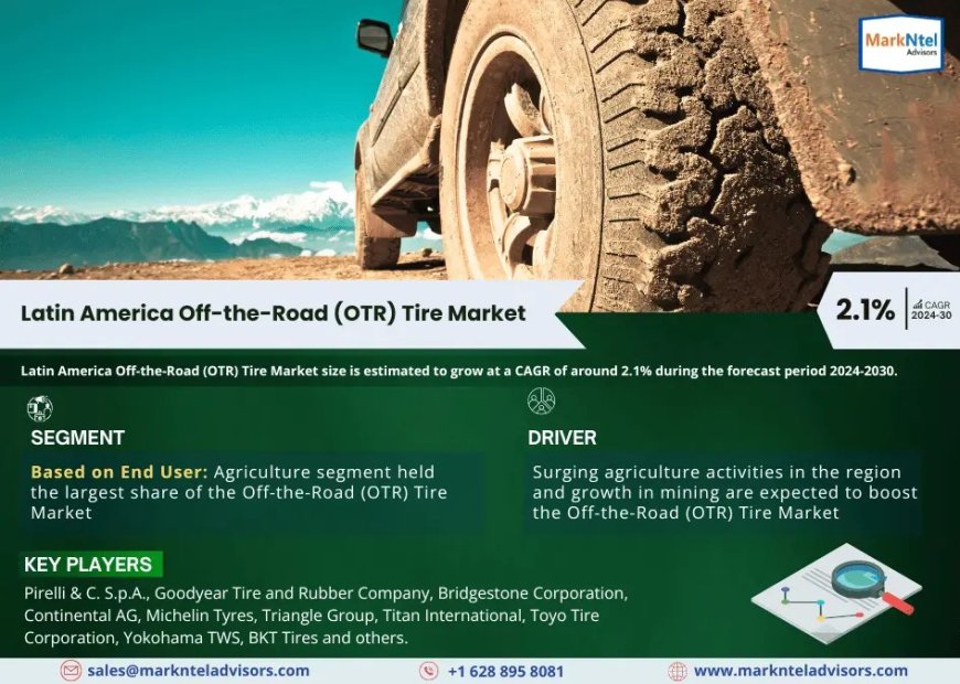 Latin America Off-the-Road (OTR) Tire Industry Forecast 2024–2030: Trends, Value & Analysis